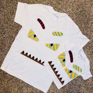 Patchwork T-shirt (Mad Face)